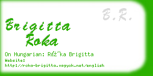 brigitta roka business card